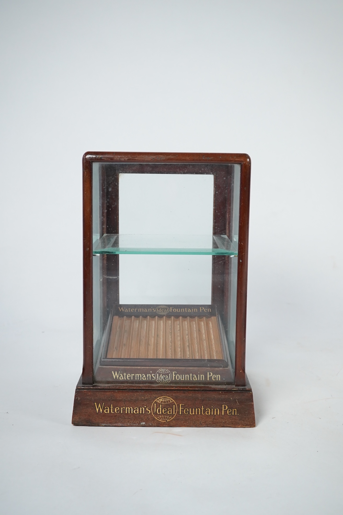 A Watermans ideal fountain pen retailer’s cabinet 41cm high x 27cm wide